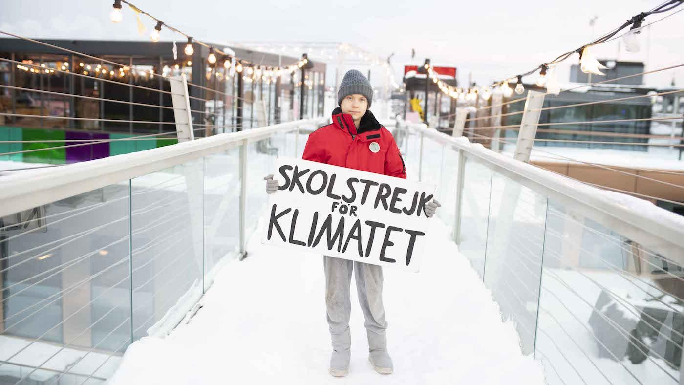 Greta Thunberg in Stockholm. Photo: Banfa Jawla/BBC Studios