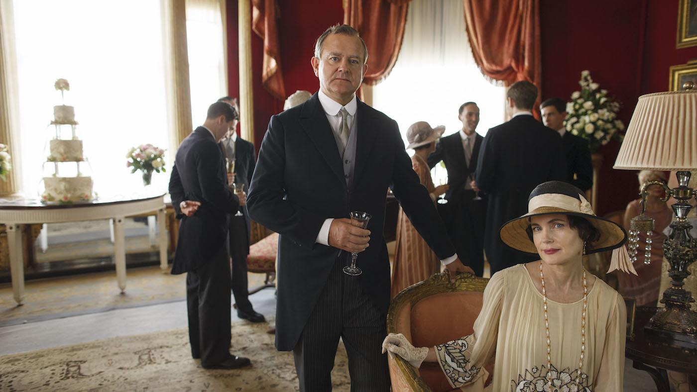 Lord Grantham and Cora, Countess of Grantham in 'Downton Abbey'