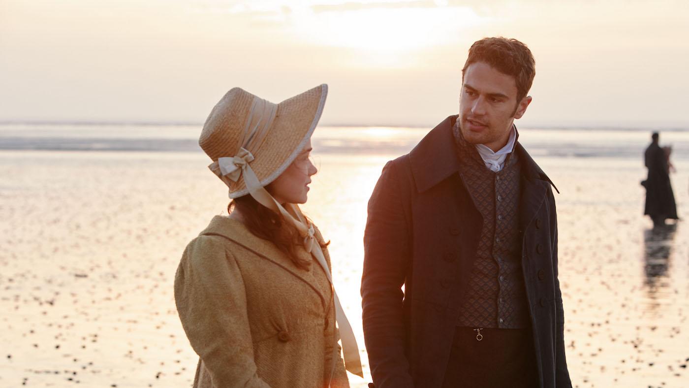 Charlotte and Sidney on the beach in 'Sanditon.' Photo: Red Planet Pictures/ITV 2019