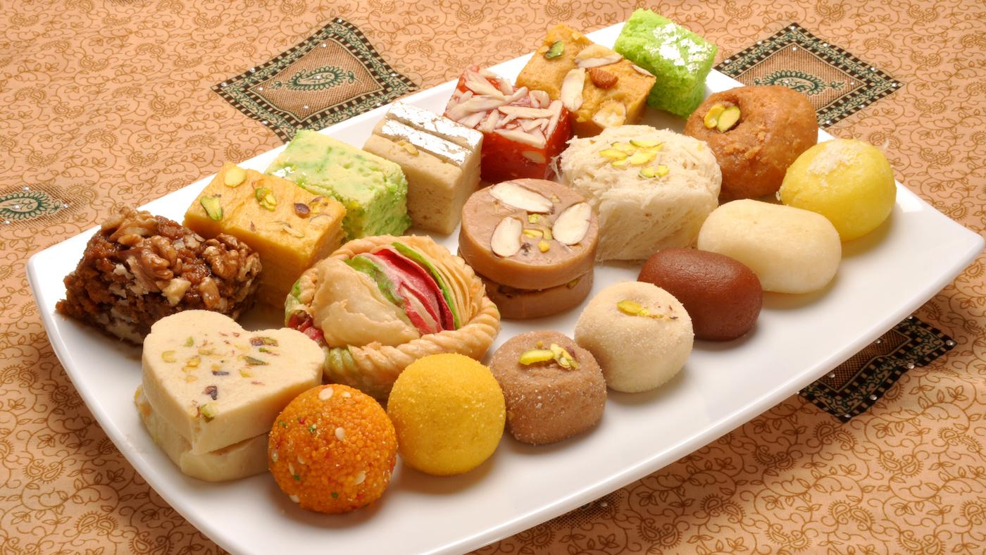 A selection of Indian mithai, or confections. Photo: iStock