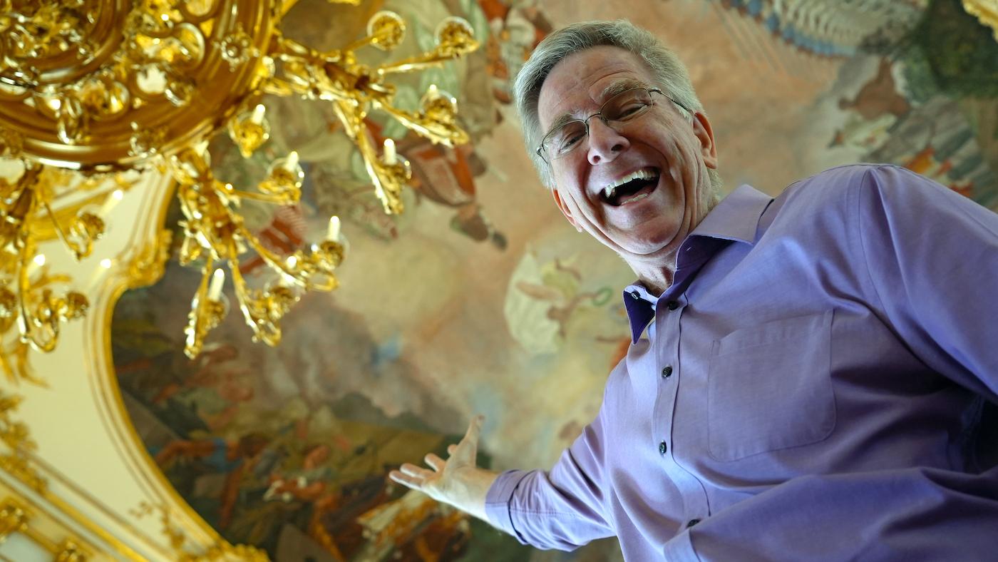 Rick Steves at Vienna's Schoenbrunn Palace