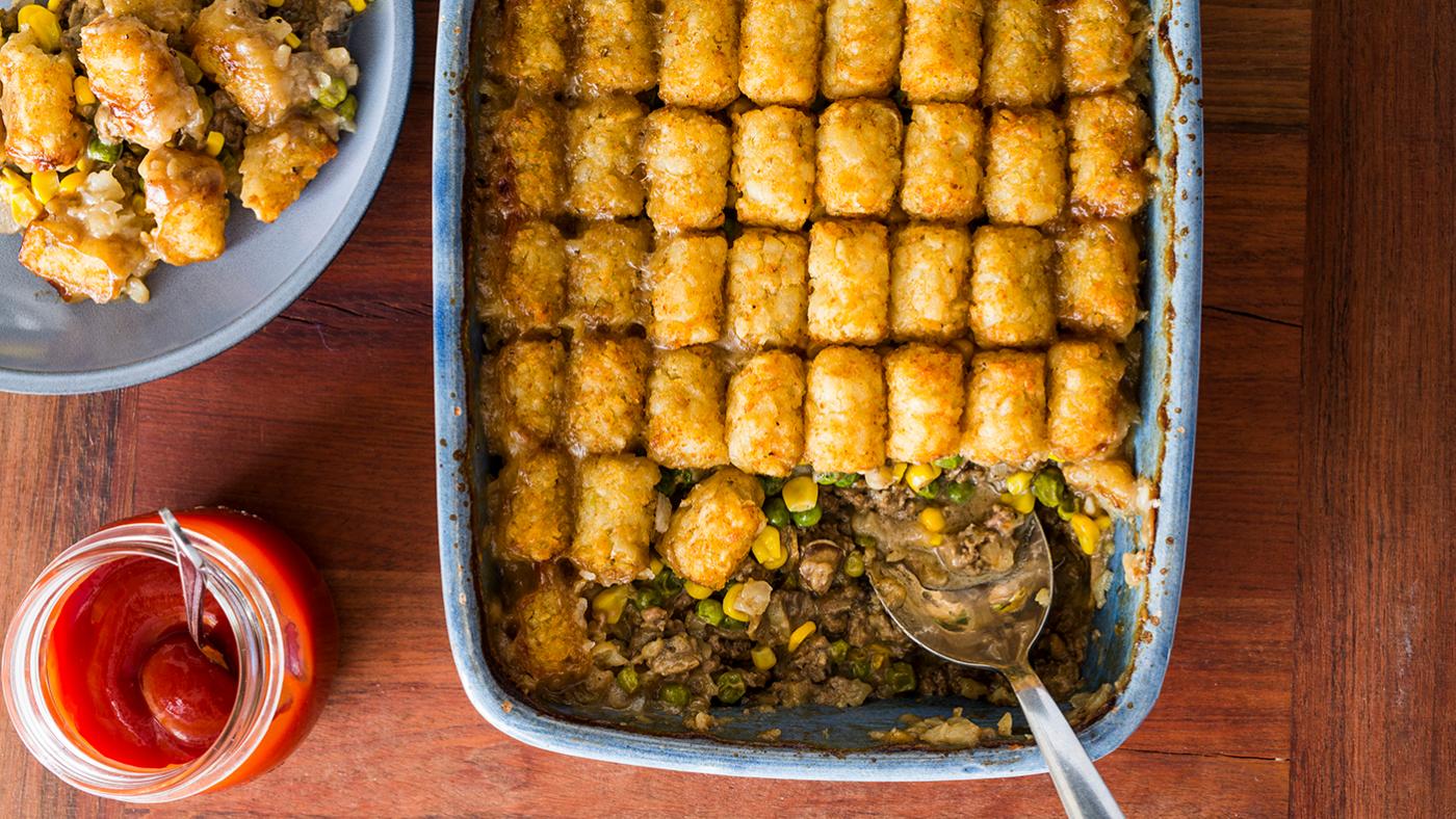 Tater Tot Hotdish from Cook's Country