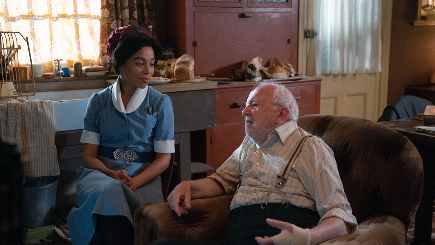 Lucille with Tommy Woodleigh in Call the Midwife