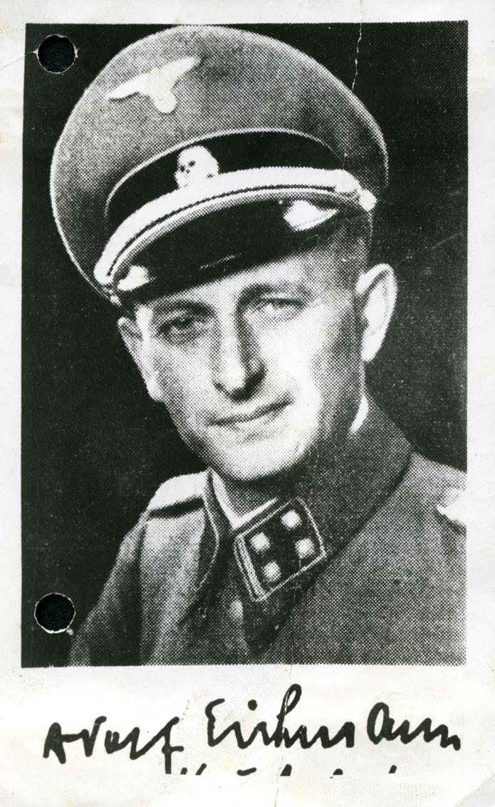 Adolf Eichmann in Nazi uniform, 1940s. (Yad Vashem)