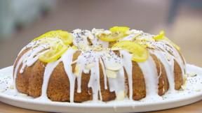 Jane's lemon poppy seed drizzle cake on The Great British Baking Show