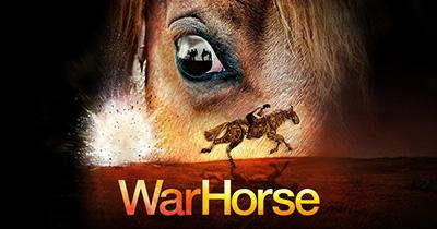 The poster for the stage adaptation of 'War Horse'