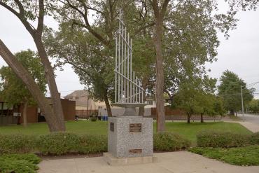 Memorial Day Massacre monument