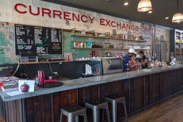 Currency Exchange Café