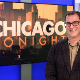 WTTW News Director Jay Smith on the Chicago Tonight set
