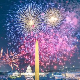 Fireworks over Washington, D.C.