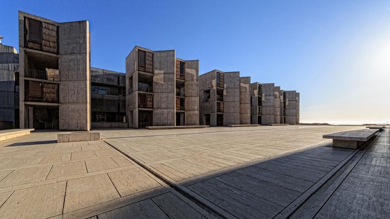 Salk institute  Louis Kahn