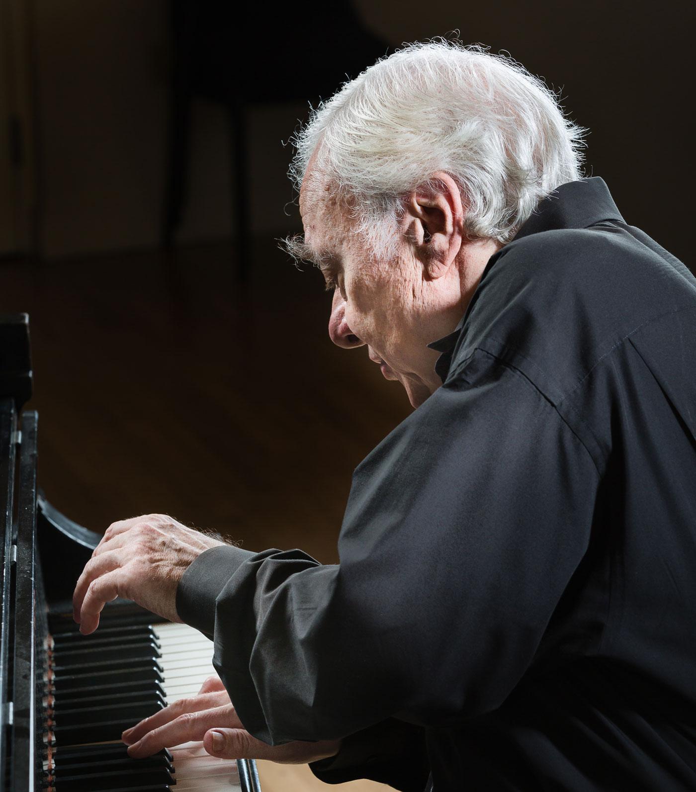 The pianist Richard Goode. (Photo credit: Steve Riskind)