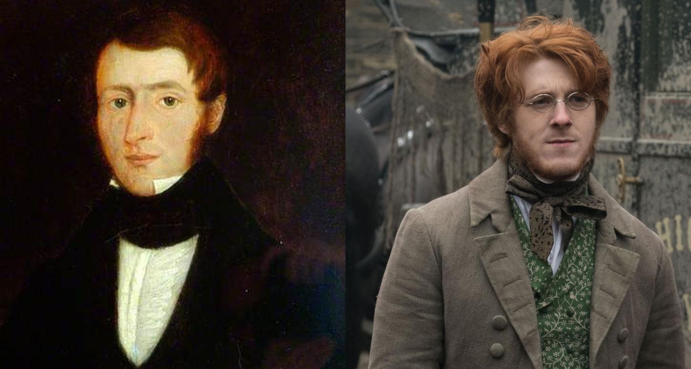 Branwell Bronte. (Photo Courtesy of Michael Prince/BBC and MASTERPIECE)