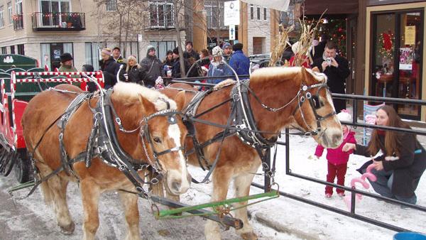 Winterfest. Photo: Roscoe Village Chamber of Commerce