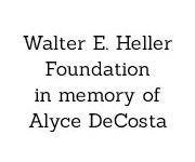 Walter E. Heller Foundation, in memory of Alyce DeCosta